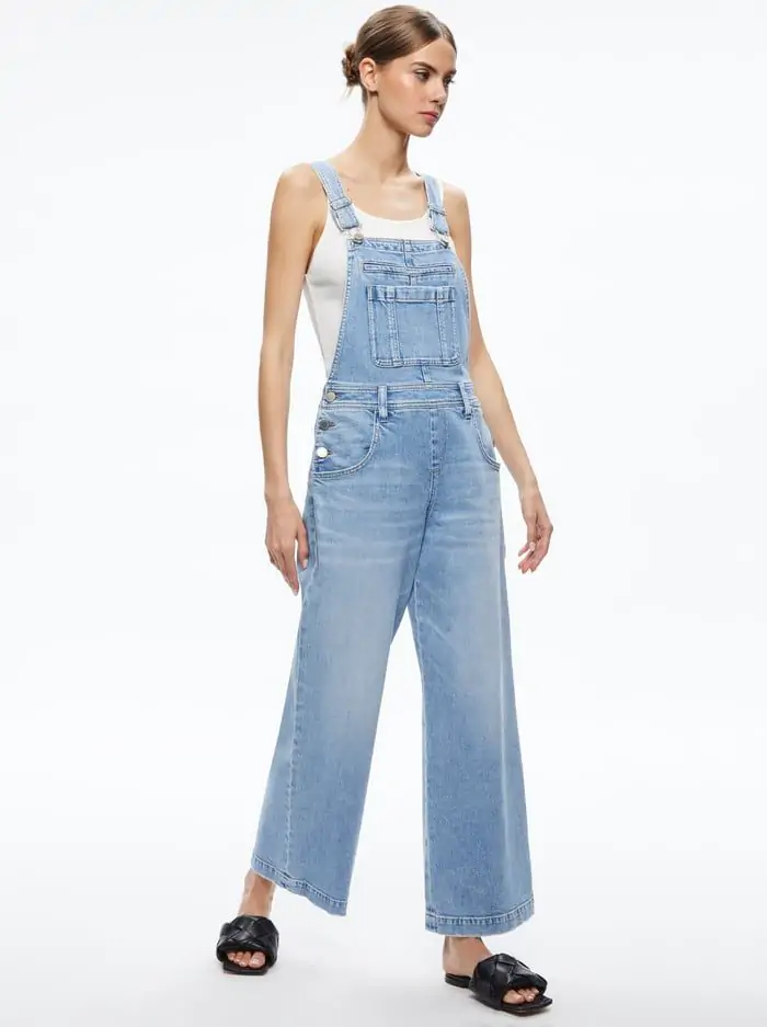 WESSON STRAIGHT LEG JEAN OVERALLS